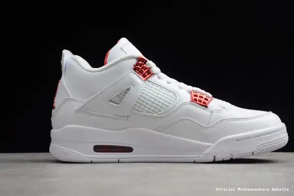 Official Maikesneakers Metallic CT8527-112 Air Jordan Red 4 0323